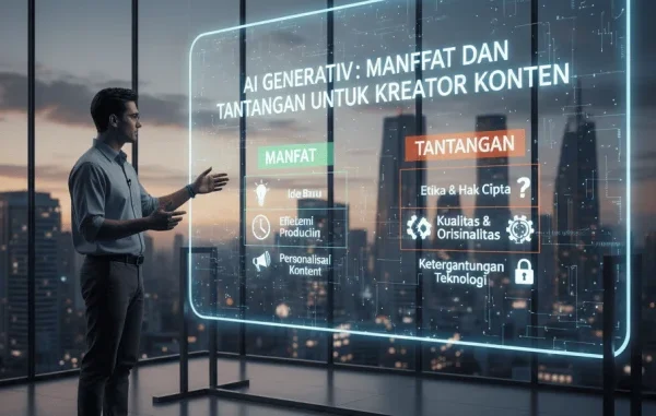 aplikasi AI generatif dalam konten digital: Apa Itu dan Bagaimana Cara Kerjanya?