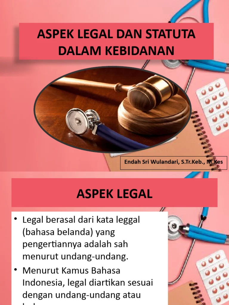 Aspek Legal dan Administratif