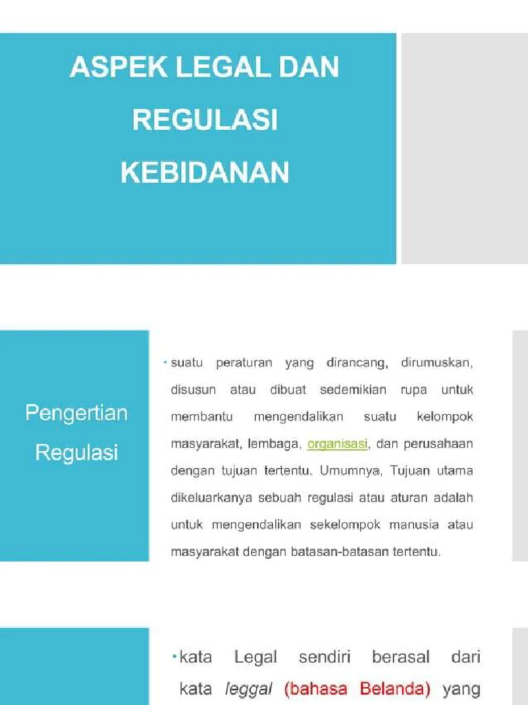 Aspek Legal dan Regulasi yang Perlu Diperhatikan