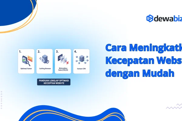 cara memperbaiki kecepatan website: langkah pertama yang wajib