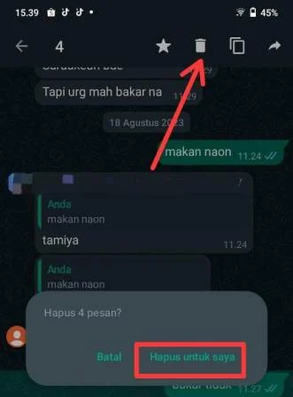 cara menghapus chat whatsapp tanpa backup: Metode Dasar yang Wajib Diketahui