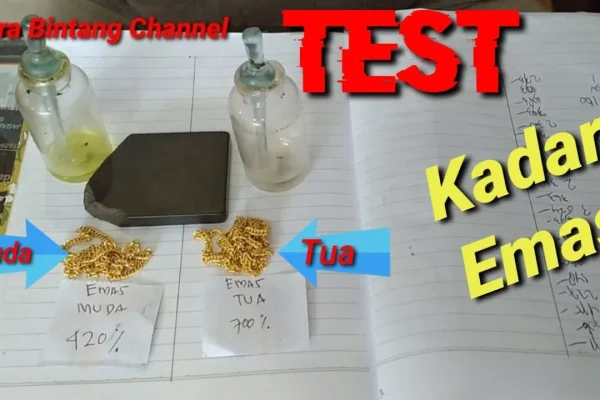 Cara Menguji Emas dengan Asam