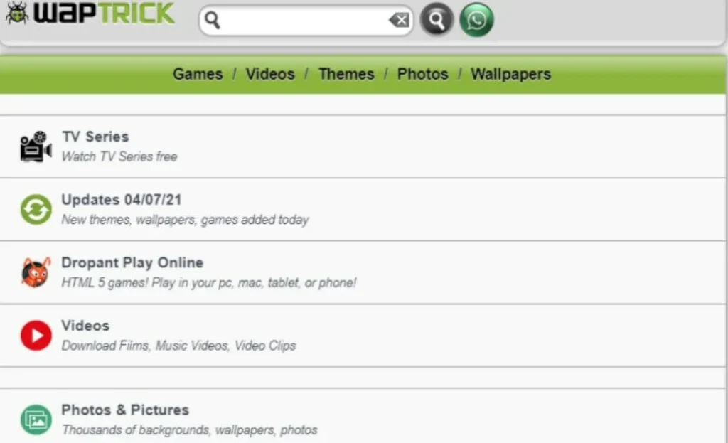 Cara Unduh Video dari Waptrick