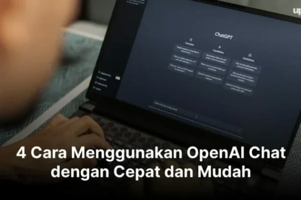 contoh proyek AI menggunakan OpenAI di pendidikan: Chatbot Pembantu Belajar