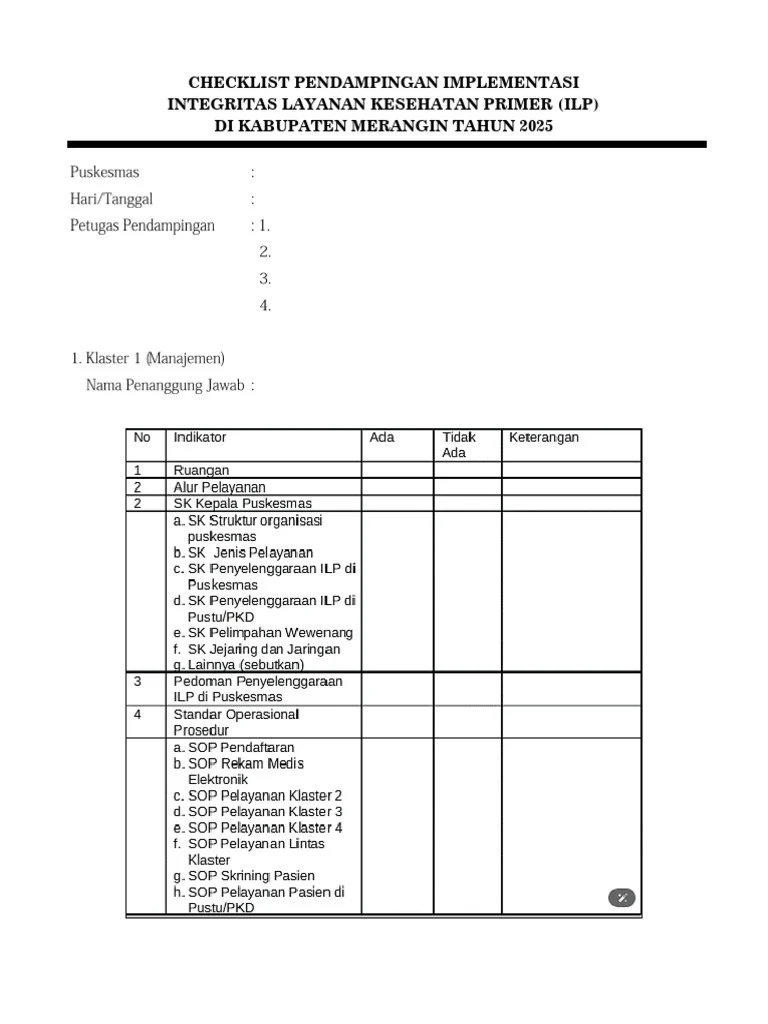 Langkah Implementasi Praktis: Checklist 10 Poin