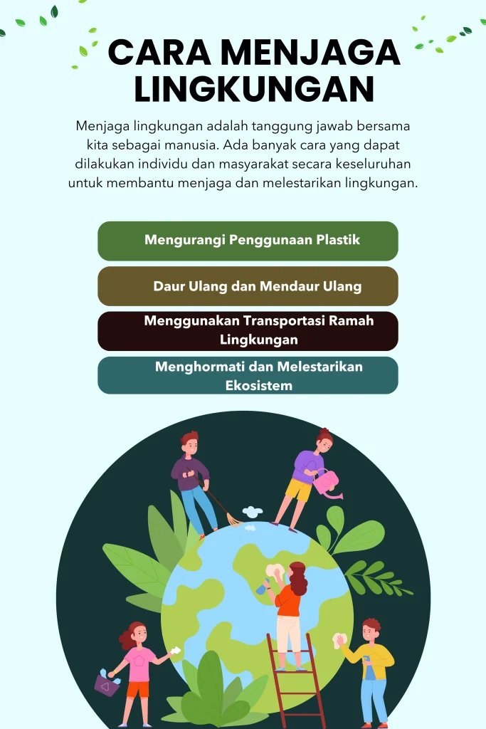 Menjaga Lingkungan Selama Tur