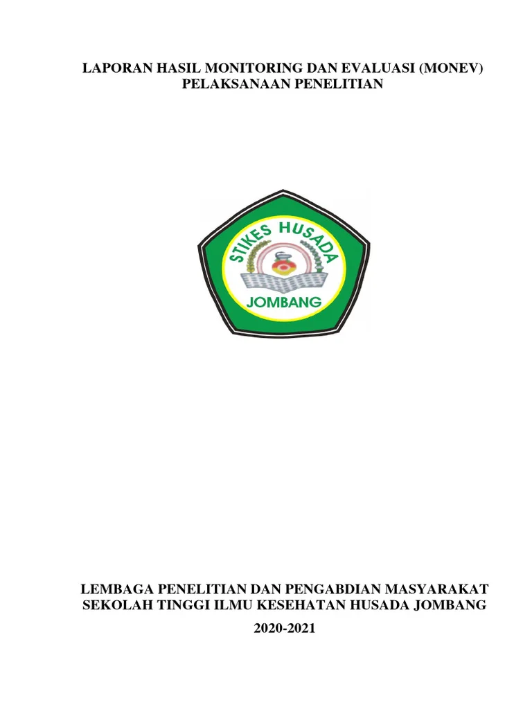 Monitoring dan Evaluasi Hasil