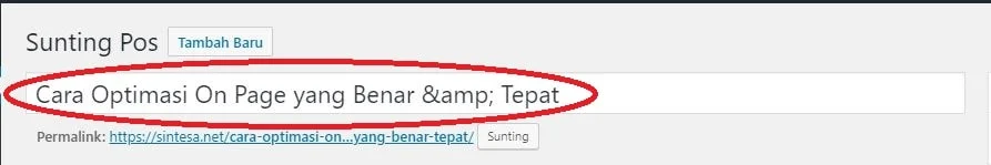Optimasi On‑Page yang Mendorong Tindakan