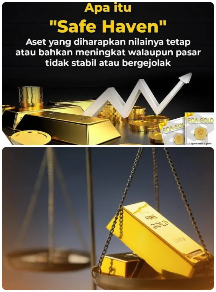 Peran Emas dalam Pasar Forex: Safe Haven dan Alat Hedging