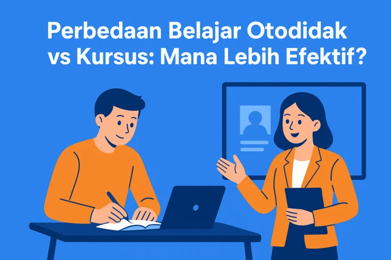 Perbandingan Metode Belajar: Kursus Online vs. Belajar Mandiri
