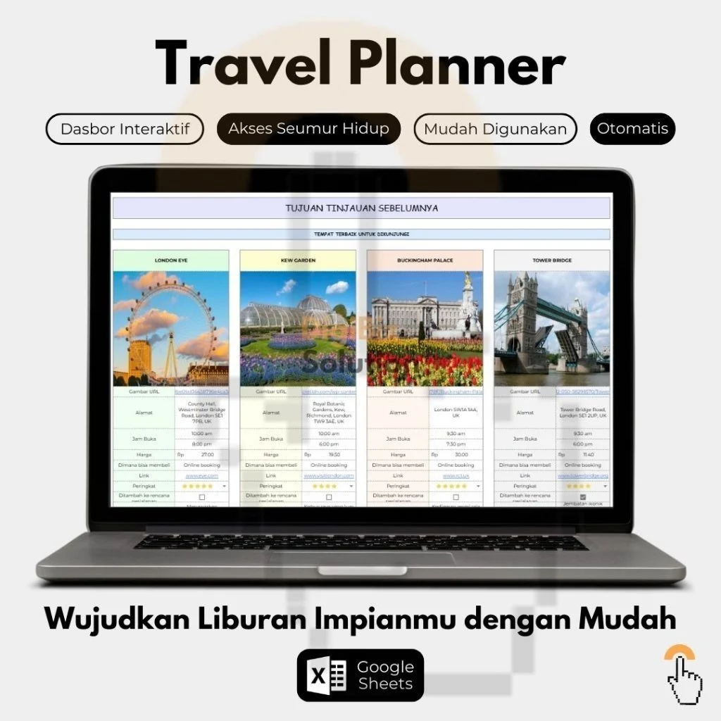 Rencana Perjalanan (Itinerary) 1 Hari untuk Mengabadikan Semua Spot