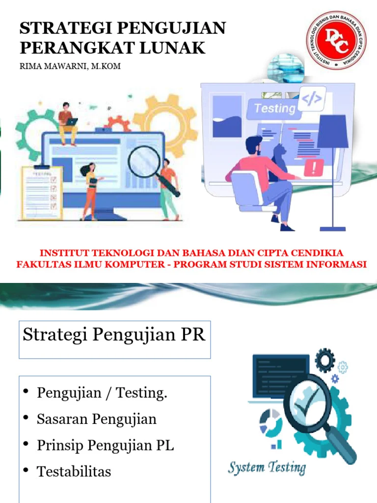 Strategi Pengujian dan Optimasi