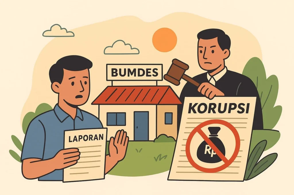 tips aman melaporkan korupsi melalui radarwarga.id