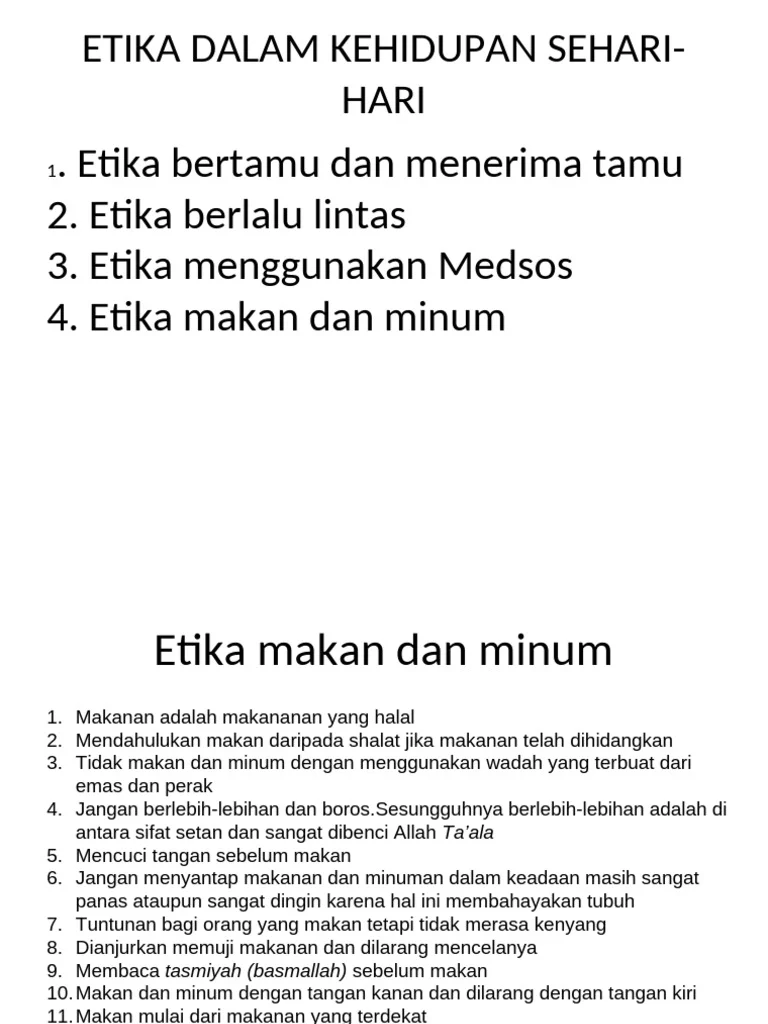 Tips Praktis Menjaga Etika dalam Penggunaan Sehari‑hari