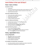 Tutorial Python AI 30 Hari: Roadmap Lengkap