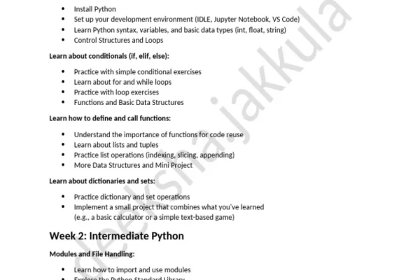 Tutorial Python AI 30 Hari: Roadmap Lengkap