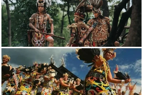 wisata budaya tradisional di Kalimantan