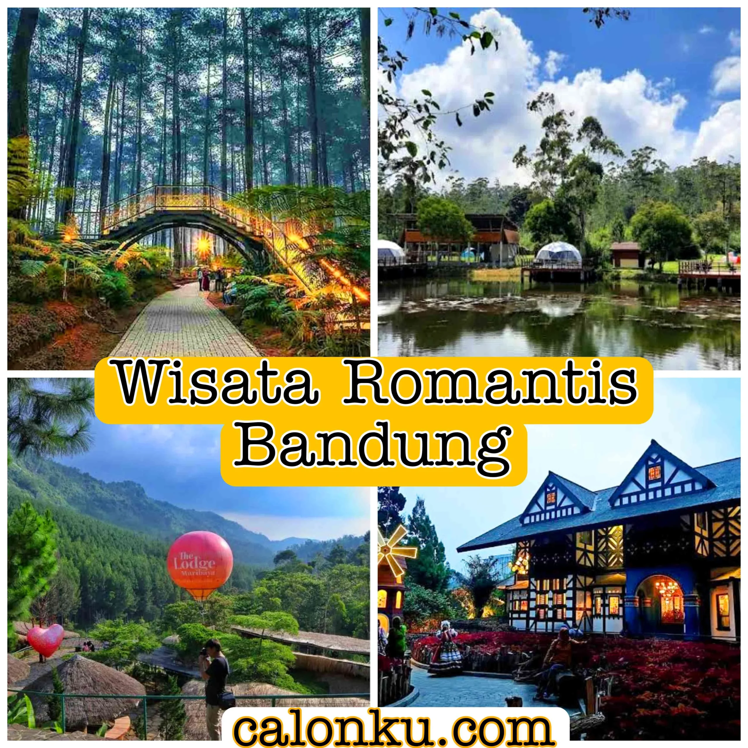 wisata romantis untuk pasangan di Bandung: pilihan tempat yang tak boleh dilewatkan
